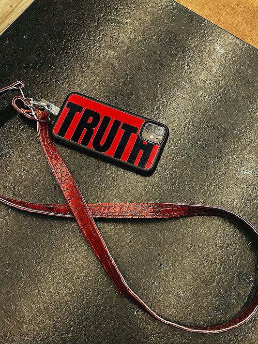 0. REDLINE LEATHER STRAP